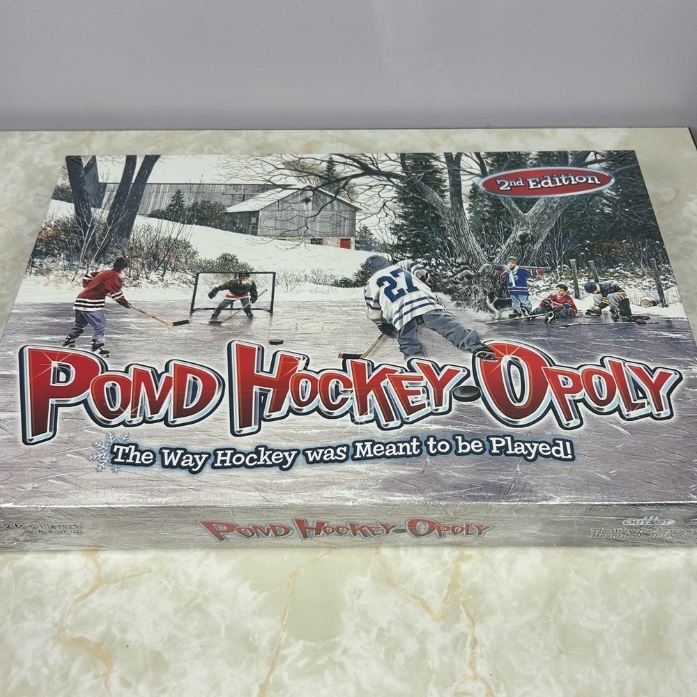 Pond Hockey-Opoly (2nd Edition) Board Game SEALED